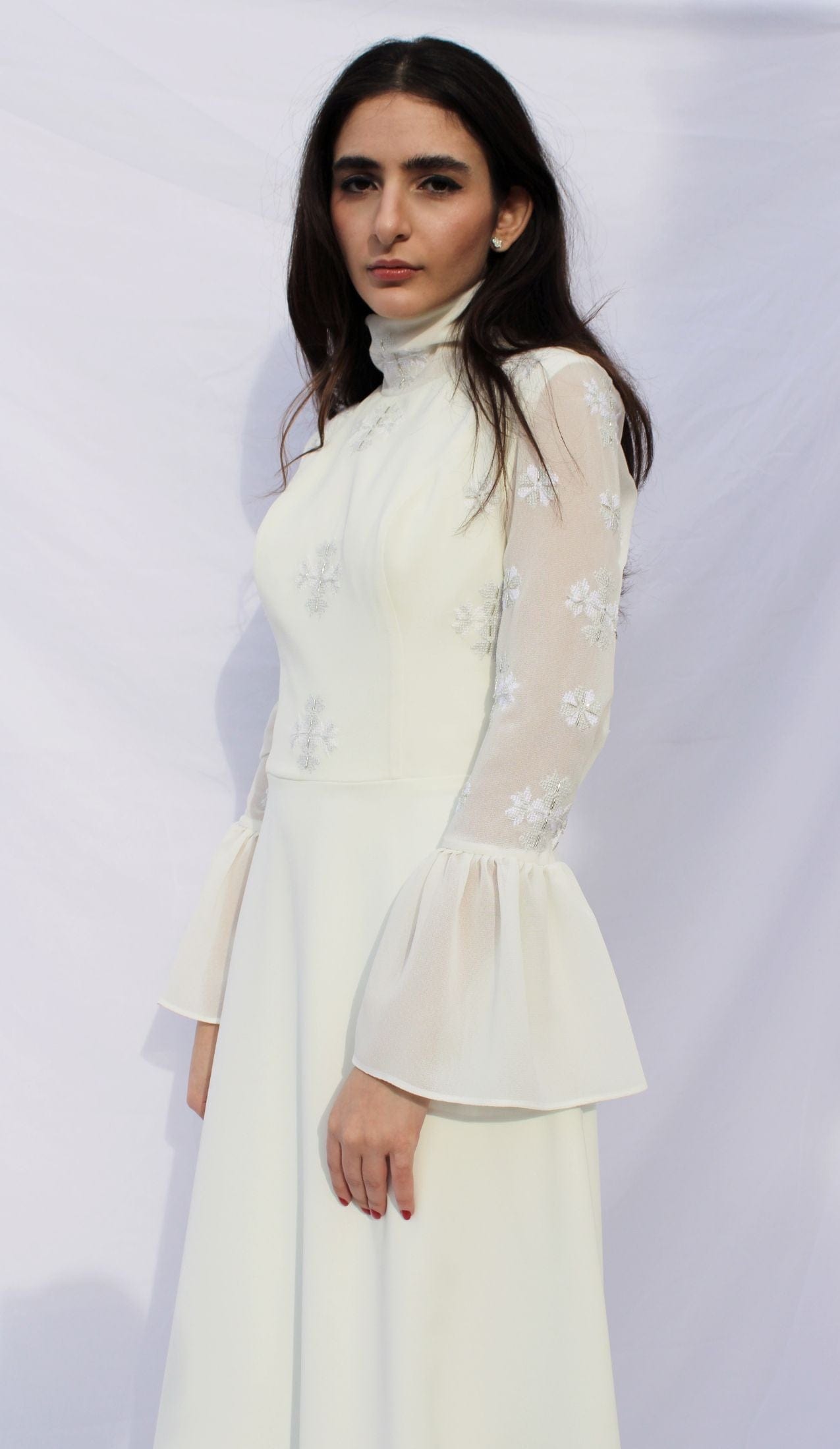 Sofia - Hand Embroidered Bridal Dress Deerah