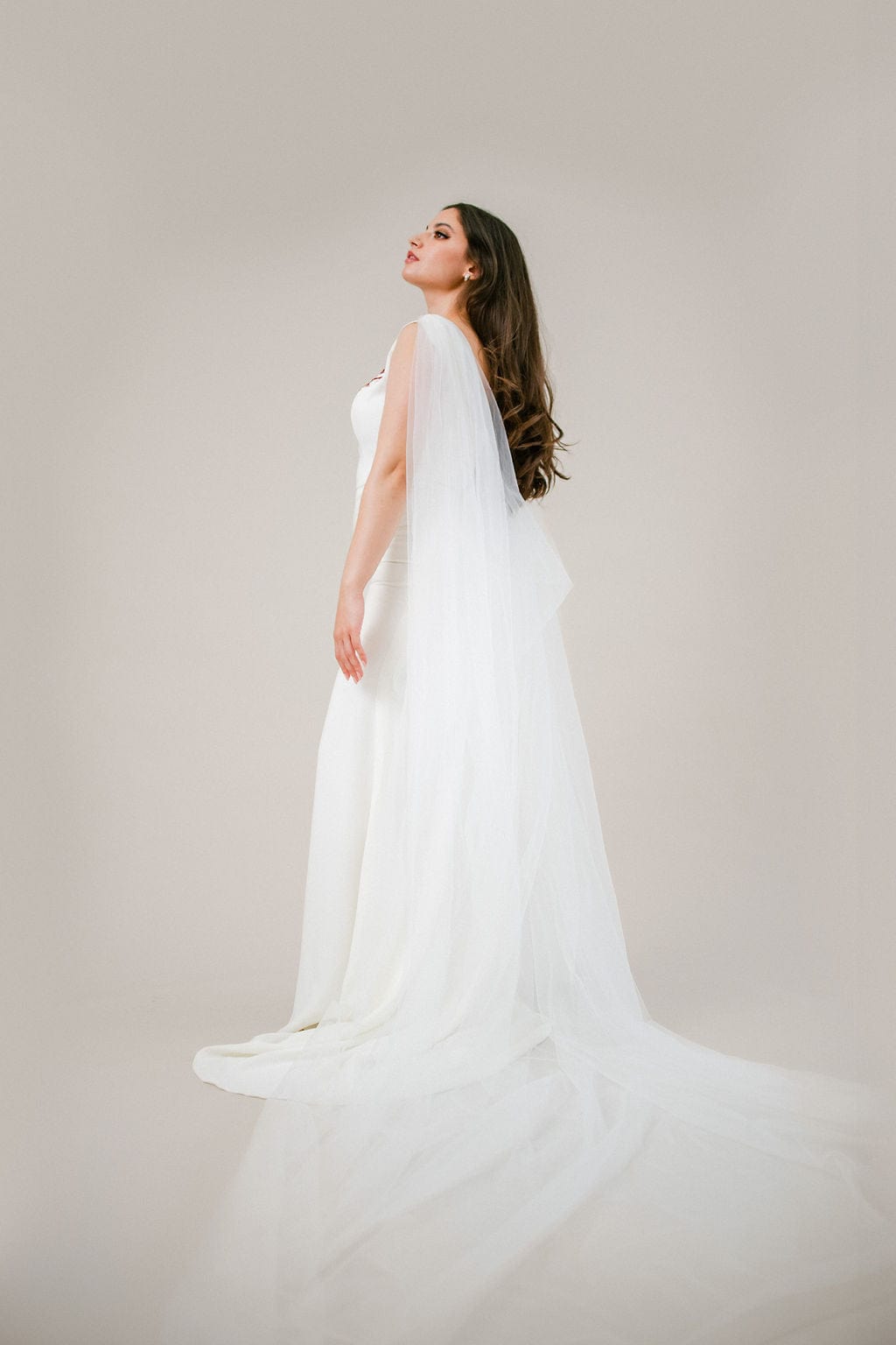 Diala - Hand Embroidered Bridal Dress Deerah