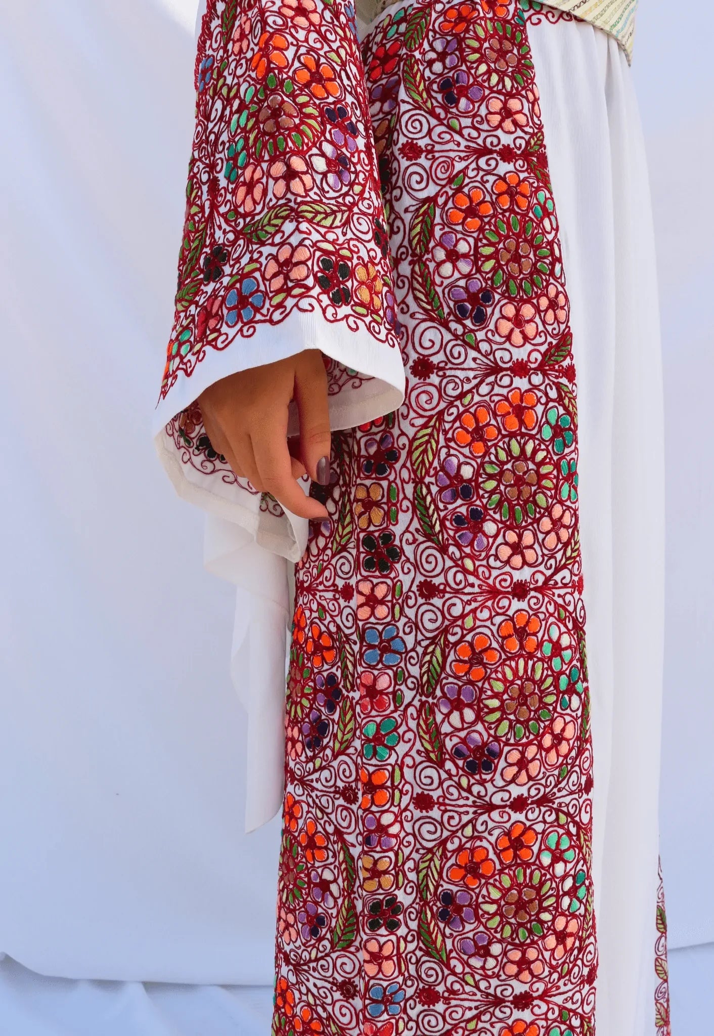 Lana - Hand Embroidered Palestinian Wedding Dress Deerah