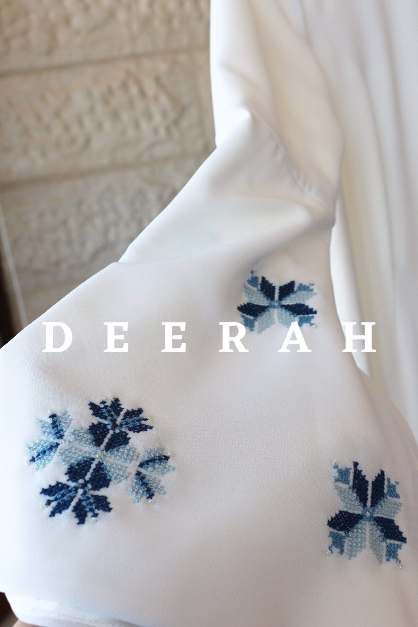 Sama - Hand-Embroidered Wedding Dress Deerah