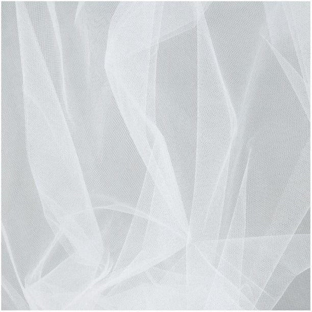 Soft White Tulle