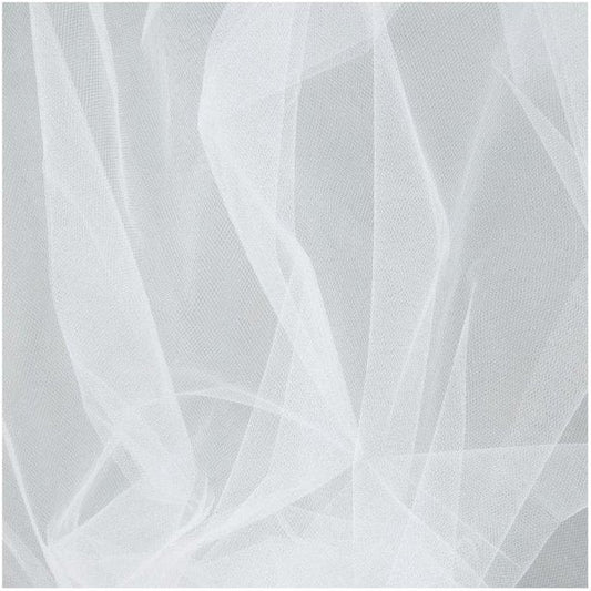 Soft White Tulle