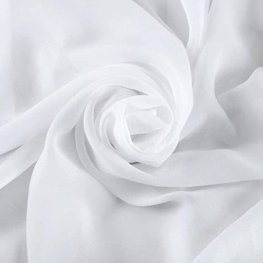 Soft White Chiffon