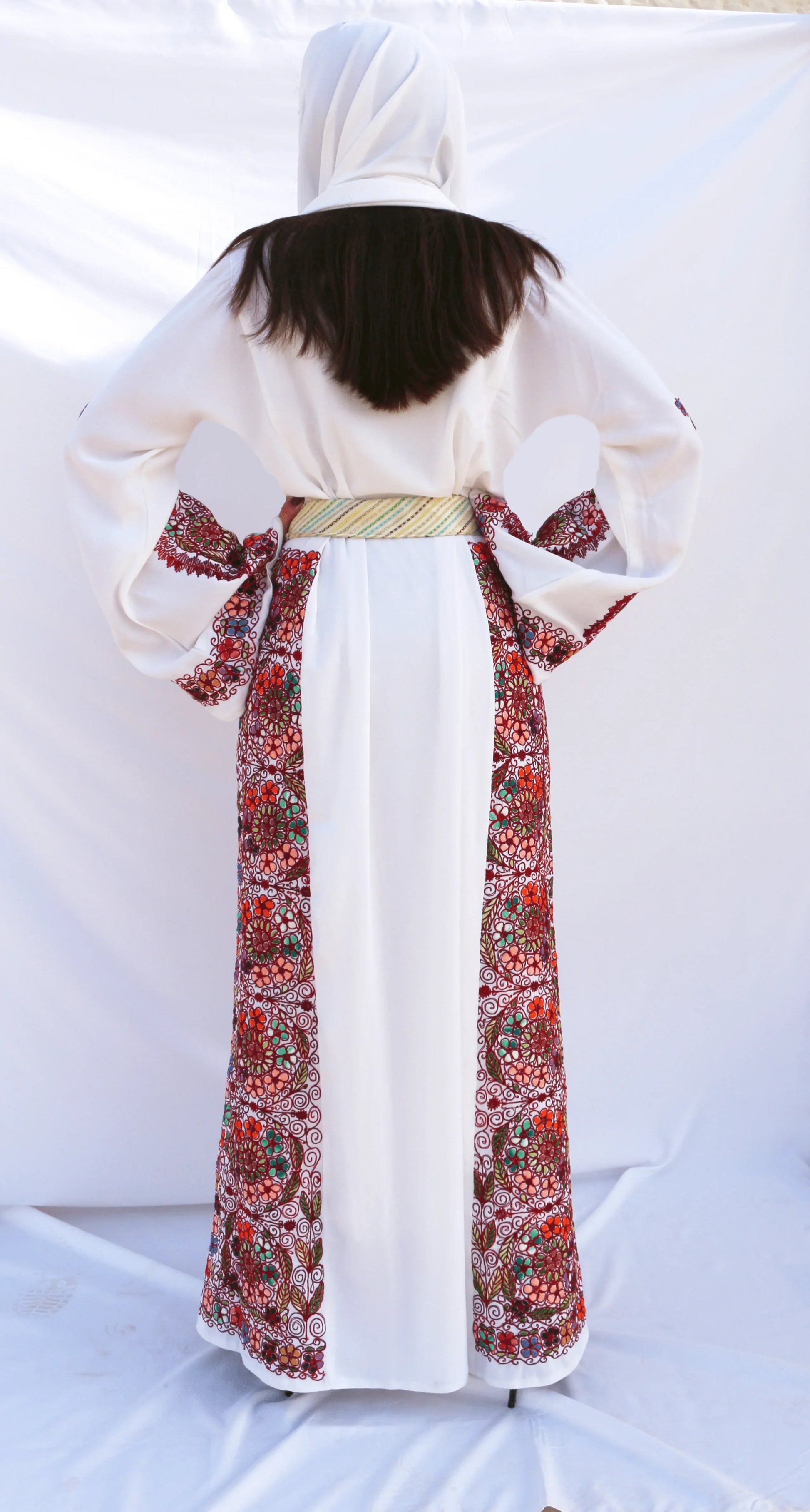 Lana - Hand Embroidered Palestinian Wedding Dress Deerah